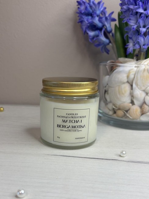 Świeca sojowa w szkle- Naturalna świeca Zapachowa z Wosku Sojowego
